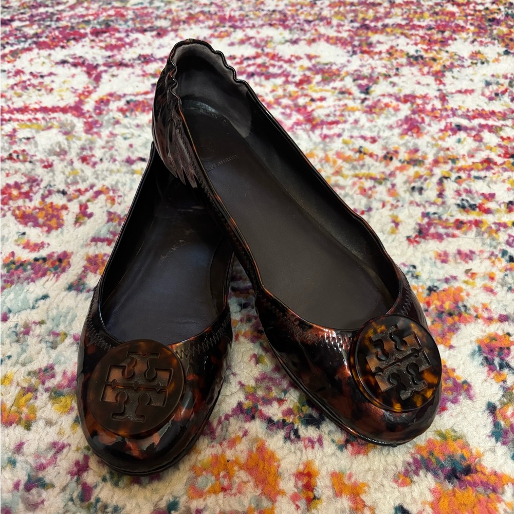 Tory Burch Minnie Ballet Travel Flats